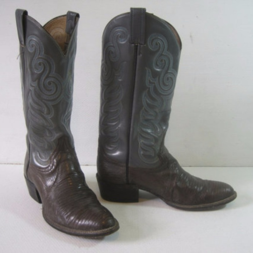 COWTOWN Cowboy Western Mens Boots Size 8.5 D